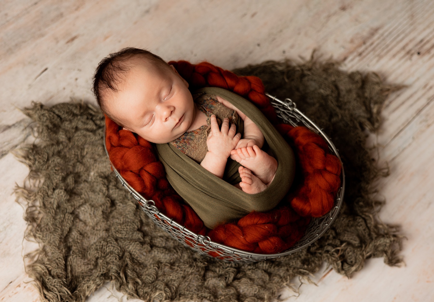 Couverture pour séance de photo de bébé