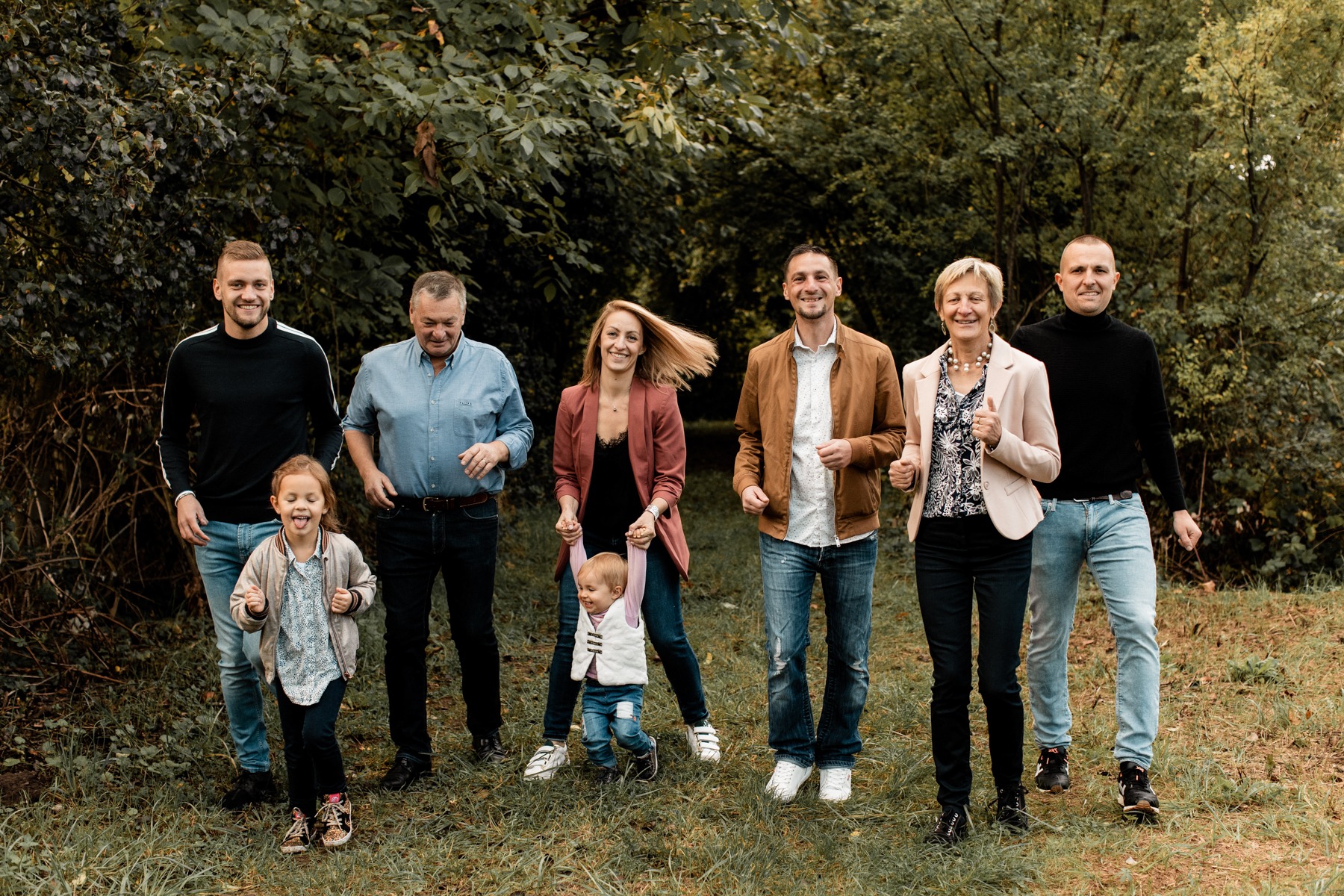 Séance photo Grande Famille en Alsace