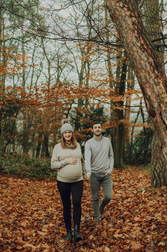 shooting photo en hiver à obernai